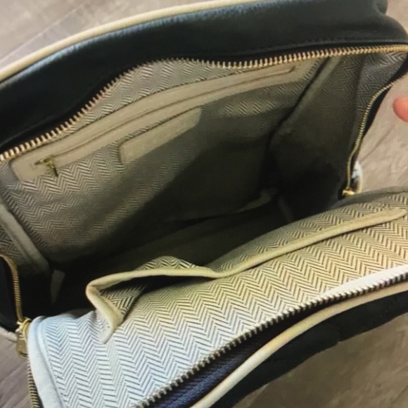 Steve Madden black leather backpack - Picture 3 of 5